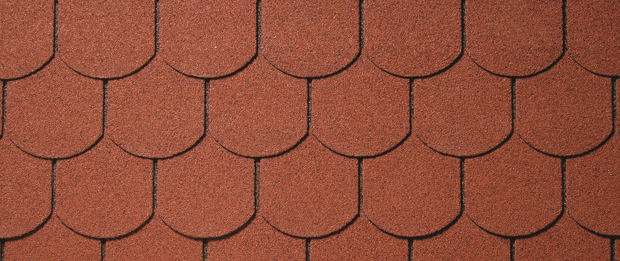RoofPro Round Bitumen Shingles for Garden Buildings - 2.38m2 - Trusted Building Supplies