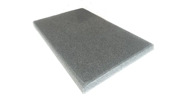 Castle Silver Grey Granite Coping Stone End Piece - 375mm x 600mm
