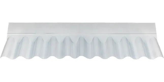 Solstice PVC 3" ASB Clear Apron Wall Flashing Strip - Trusted Building Supplies