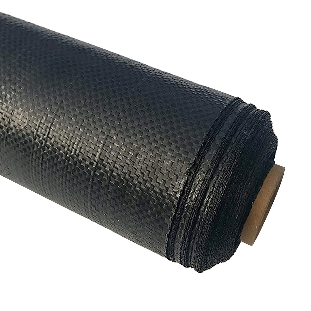 Spudulica Black Woven Weed Control & Ground Stabilisation Membrane - 1m x 50m - Trusted Building Supplies