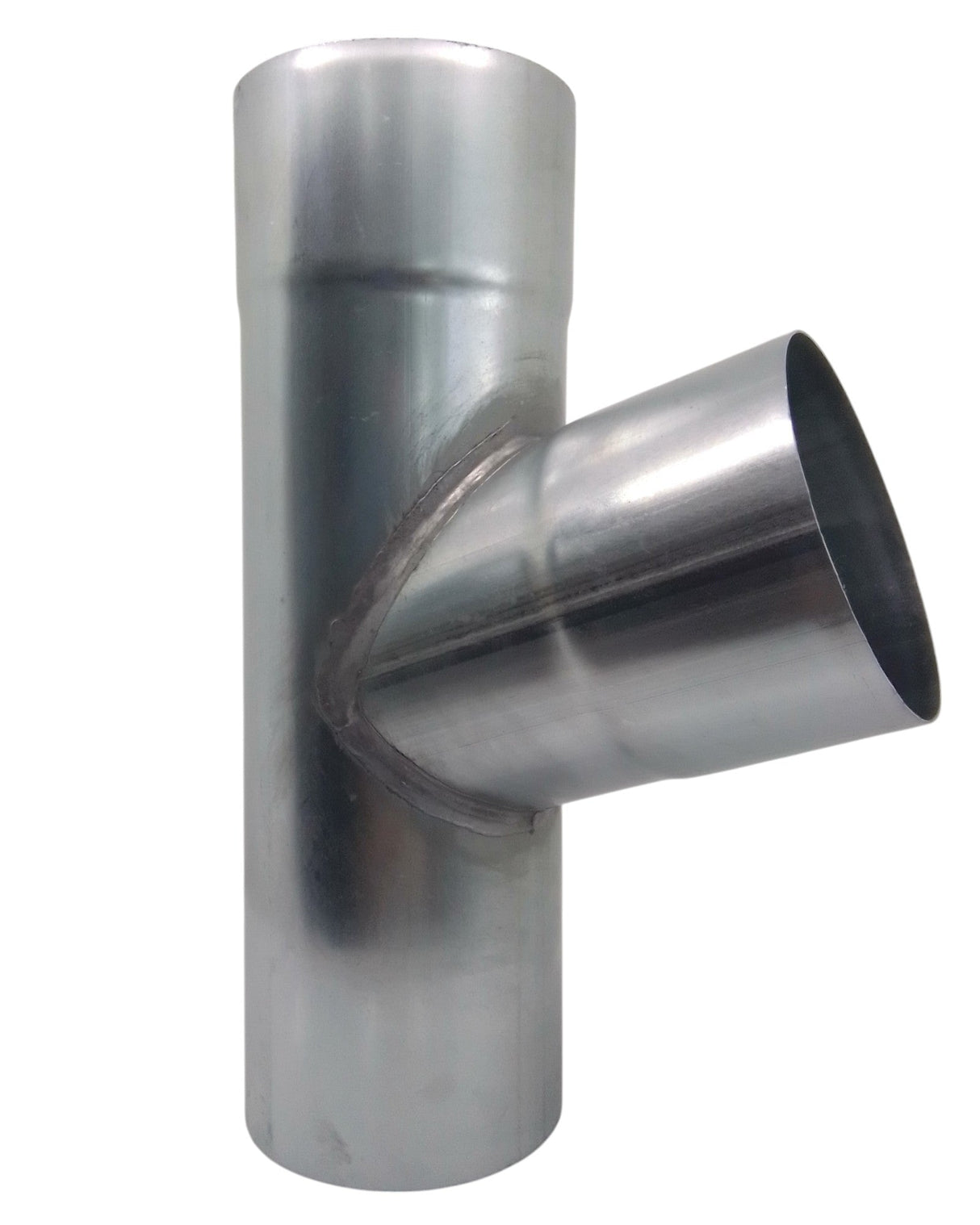 Stainless Gutta 80mm Round Stainless Steel Downpipe Branch - Trusted Building Supplies