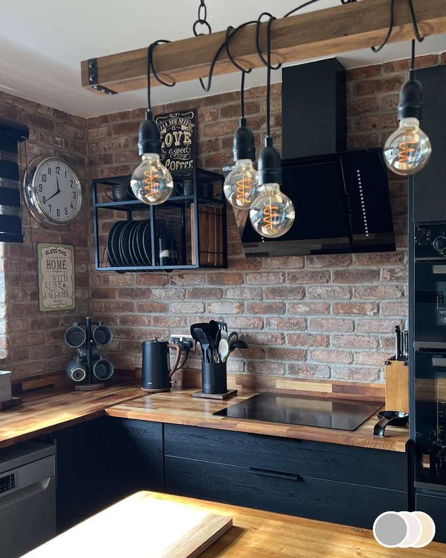 The Brick Tile Company Brick Slip Blend 1 Rustic Brown - Pack of 35 - Trusted Building Supplies