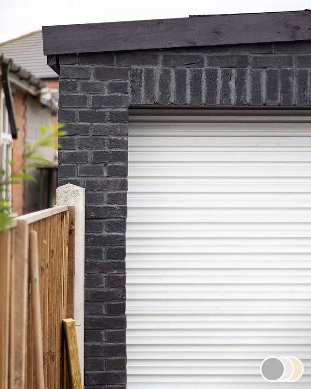 The Brick Tile Company Brick Slip Blend 109 Charcoal Grey - Pack of 35 - Trusted Building Supplies