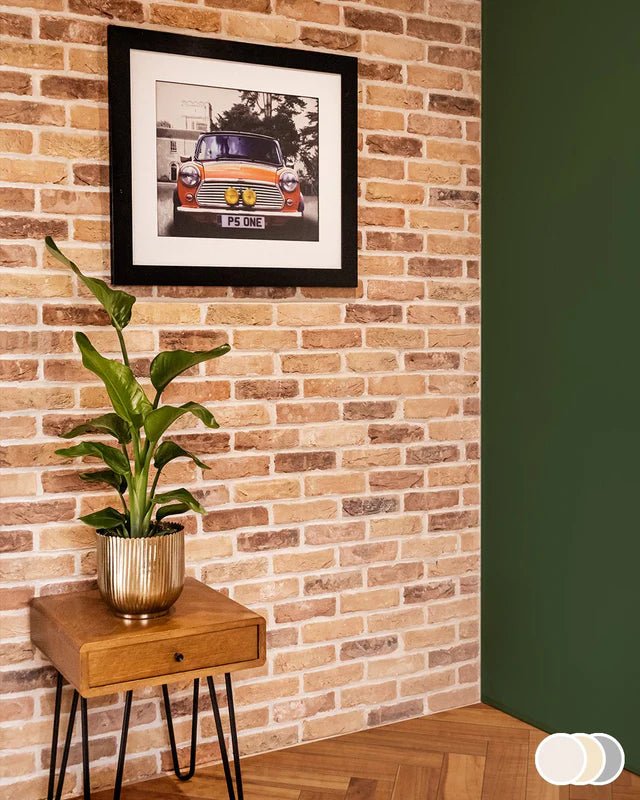 The Brick Tile Company Brick Slip Blend 11 Mixed Red - Pack of 35 - Trusted Building Supplies