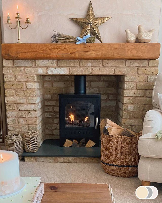 The Brick Tile Company Brick Slip Blend 2 Cream - Pack of 35 - Trusted Building Supplies