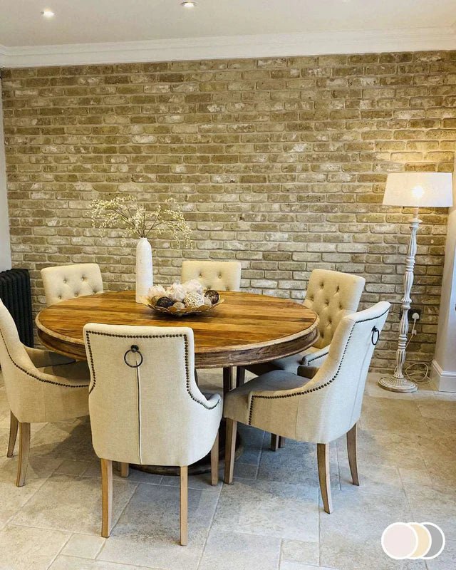 The Brick Tile Company Brick Slip Blend 2 Cream - Pack of 35 - Trusted Building Supplies