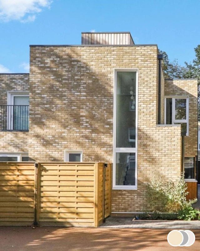 The Brick Tile Company Brick Slip Blend 2 Cream - Pack of 35 - Trusted Building Supplies