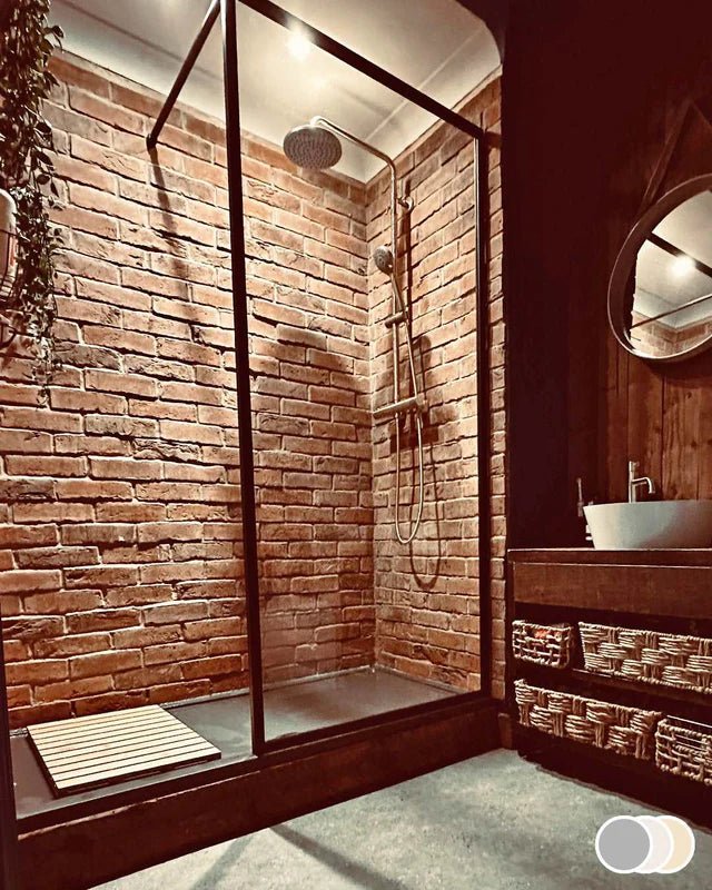 The Brick Tile Company Brick Slip Blend 20 Red Blend - Pack of 35 - Trusted Building Supplies