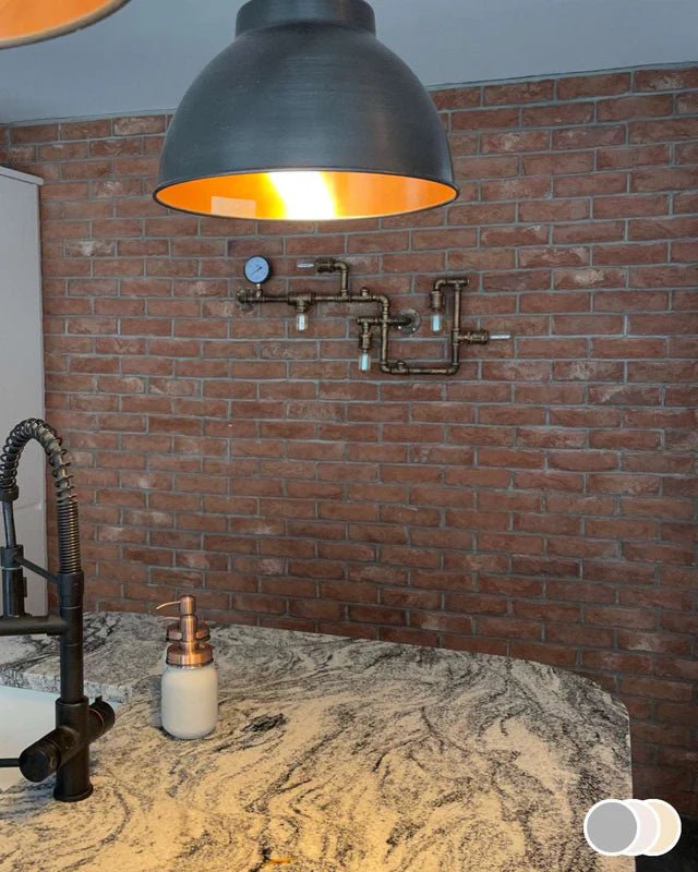 The Brick Tile Company Brick Slip Blend 23 Rich Red - Pack of 35 - Trusted Building Supplies