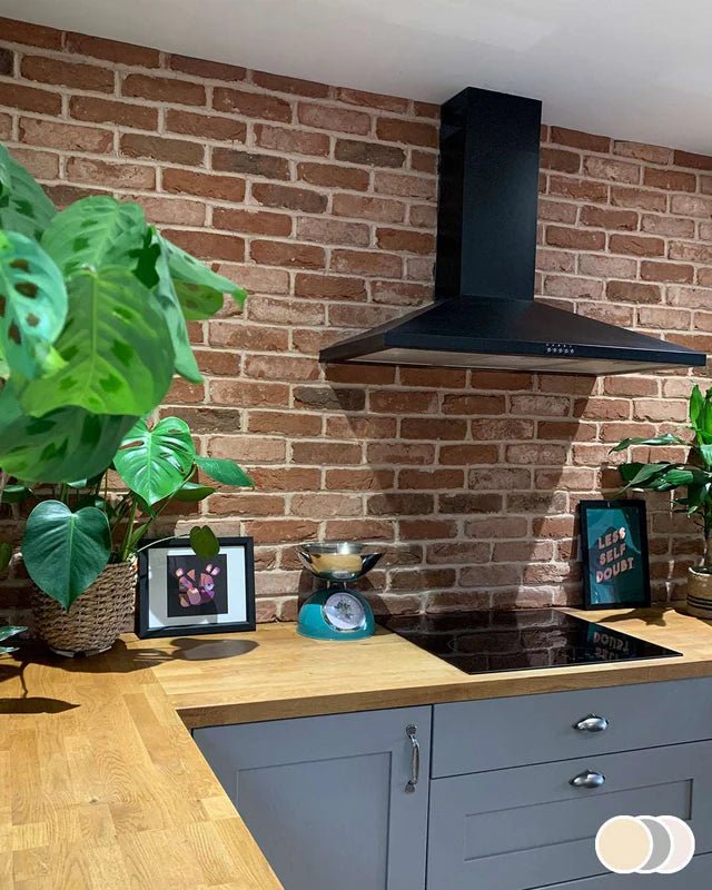 The Brick Tile Company Brick Slip Blend 3 Deep Red - Pack of 35 - Trusted Building Supplies