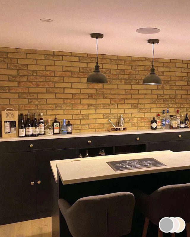 The Brick Tile Company Brick Slip Blend 30 Light Buff - Pack of 35 - Trusted Building Supplies