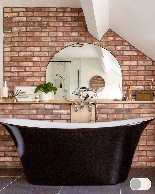 The Brick Tile Company Brick Slip Blend 4 Classic Red - Pack of 35 - Trusted Building Supplies