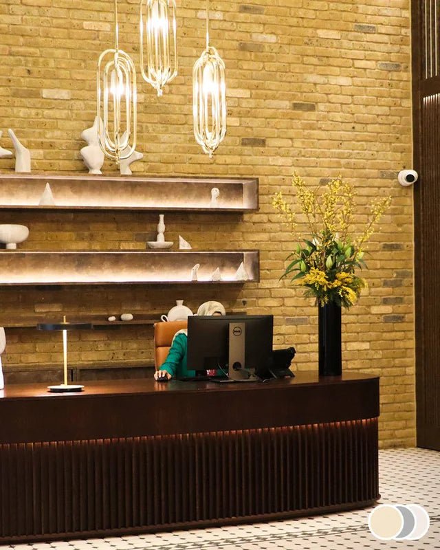 The Brick Tile Company Brick Slip Blend 9 Bold Yellow - Pack of 35 - Trusted Building Supplies