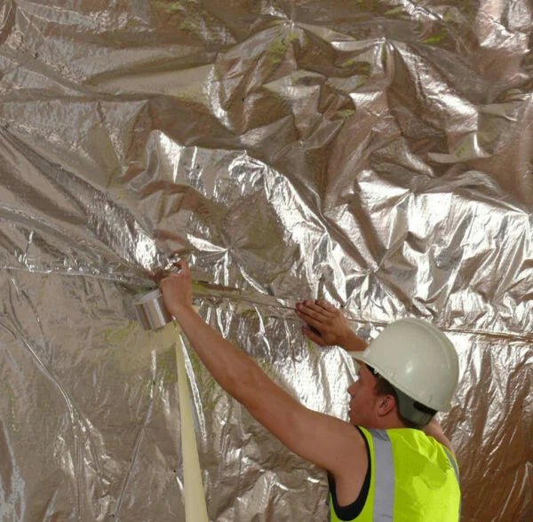 Thermaseal Aluminium Joining Foil Tape - 75mm x 50m - Trusted Building Supplies