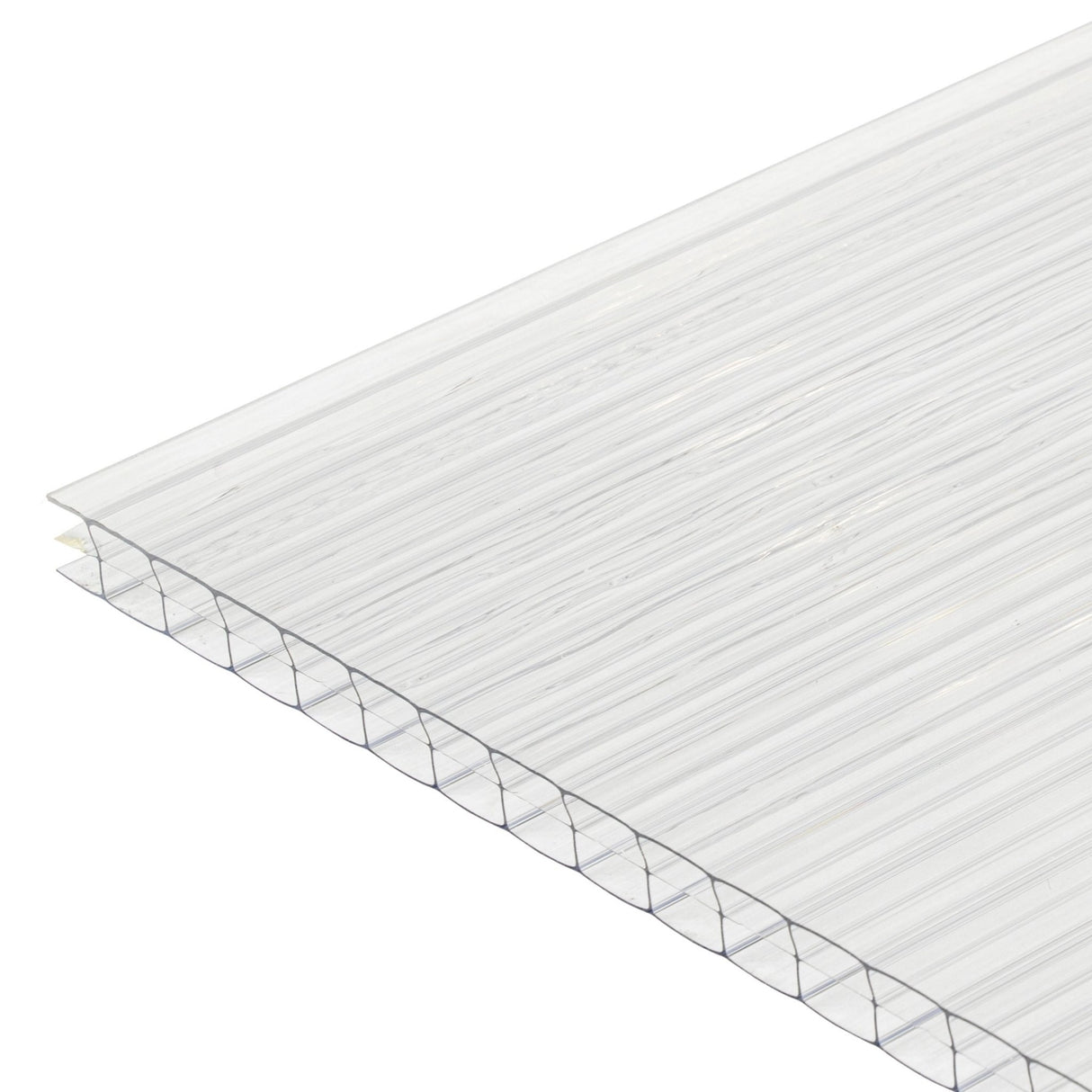 Trusted 16mm Clear Twinwall Polycarbonate Roofing Sheet - Trusted Building Supplies