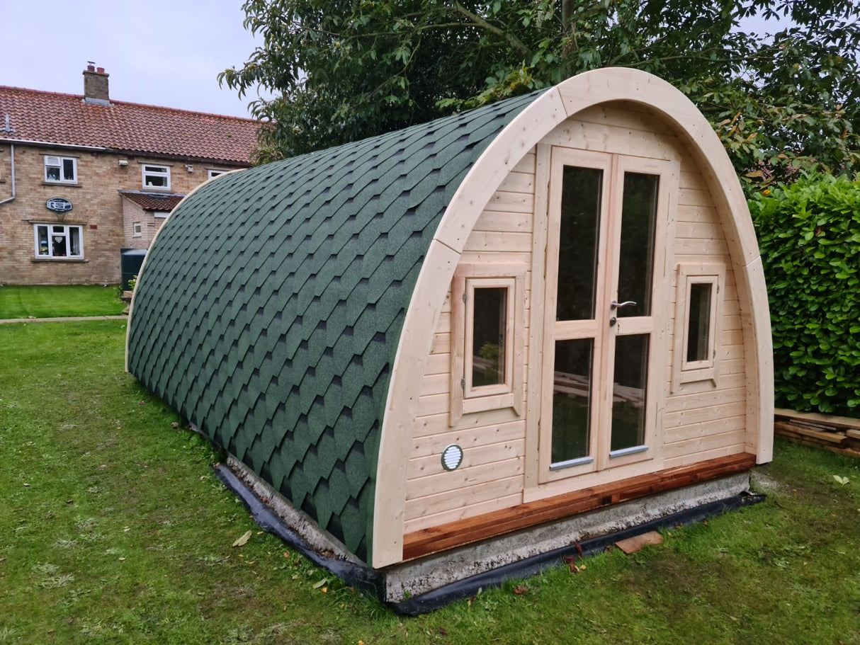 Trusted Hexagonal Bitumen Roof Shingles - Shadowed Green (2.4m2 Pack) - Trusted Building Supplies