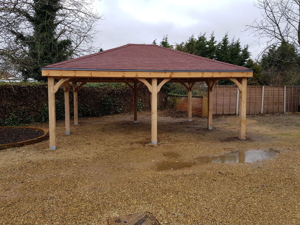 Trusted Super 3 Tab Square Bitumen Roof Shingles - Red (2.4m2 Pack) - Trusted Building Supplies