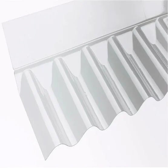 Vistalux Profile 3 Clear PVC Wall Flashing - 695mm - Trusted Building Supplies