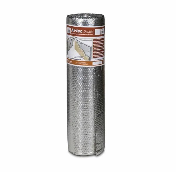 YBS Airtec Double Multi Purpose Foil Bubble Insulation Roll - Trusted Building Supplies