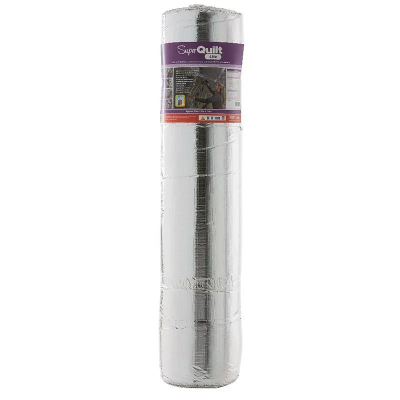 YBS SuperQuilt Lite MultiFoil Insulation Roll - 1.5m x 10m - Trusted Building Supplies