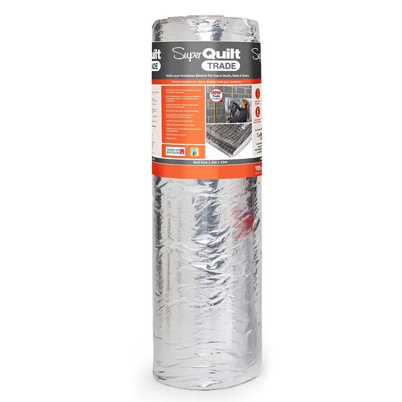 YBS SuperQuilt Trade Multi - Layer Thermal Foil Insulation Roll - Trusted Building Supplies