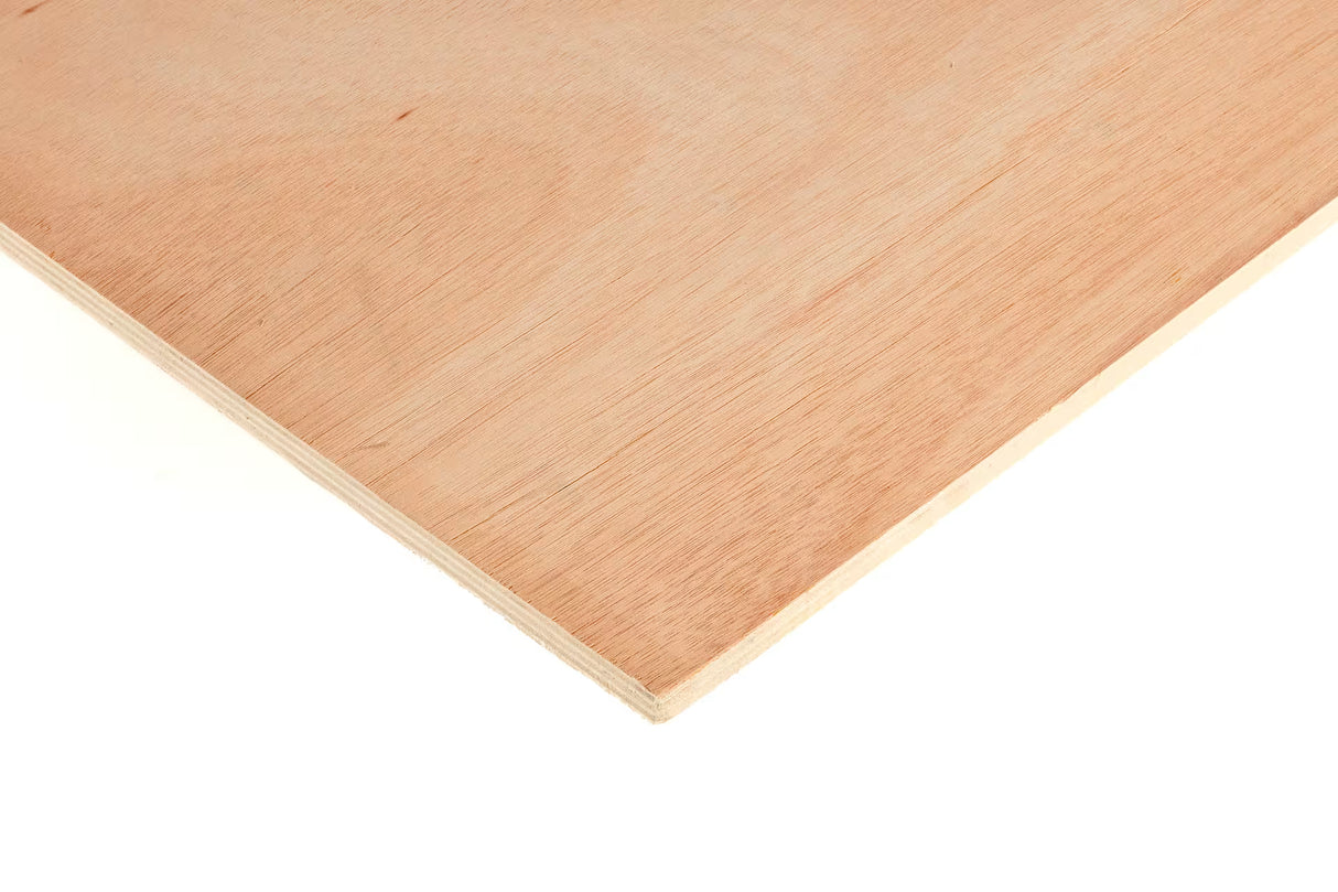 12mm Structural Hardwood Plywood Sheet - 2440mm x 1220mm