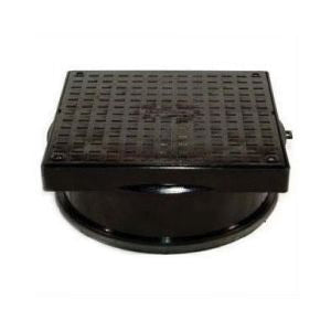 Aquaflow 320mm Round to Square Chamber Cover & Frame