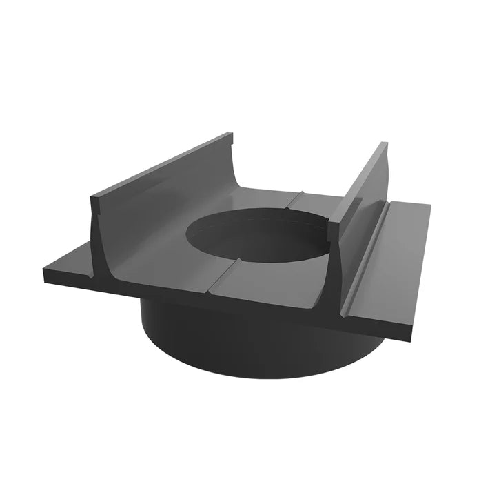 Alusthetic Mini Threshold Channel Connection Part with Vertical Outlet