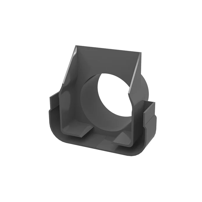 Alusthetic Mini Threshold Channel Drain End Cap with Horizontal Outlet