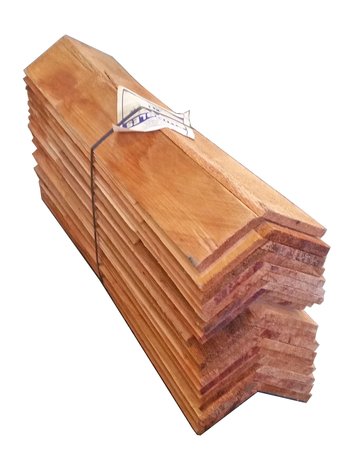 Western Red Cedar Shingles Ridge Tiles Blue Label No1 Grade - 4.5m Pack