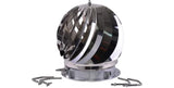 Brewer Anti-Downdraught Multi-Fuel Stainless Steel Aspirotor