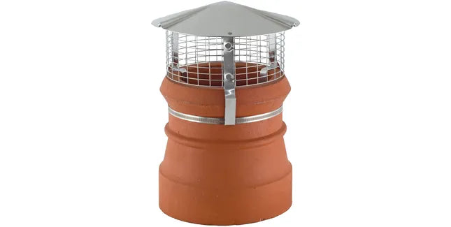 Brewer Round Strap Fix Gas Birdguard Chimney Cowl