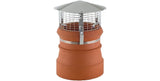 Brewer Round Strap Fix Gas Birdguard Chimney Cowl