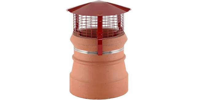 Brewer Round Strap Fix Gas Birdguard Chimney Cowl