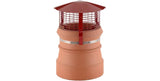 Brewer Round Strap Fix Gas Birdguard Chimney Cowl