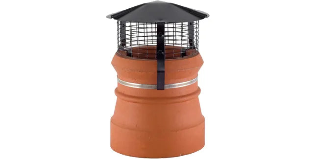 Brewer Round Strap Fix Gas Birdguard Chimney Cowl
