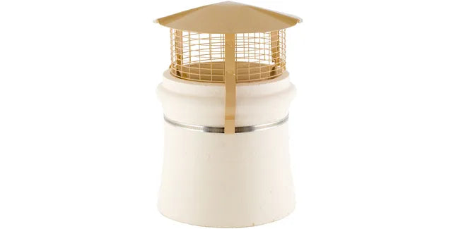 Brewer Round Strap Fix Gas Birdguard Chimney Cowl