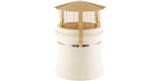 Brewer Round Strap Fix Gas Birdguard Chimney Cowl