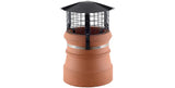 Brewer Round Strap Fix Solid Fuel Birdguard Chimney Cowl