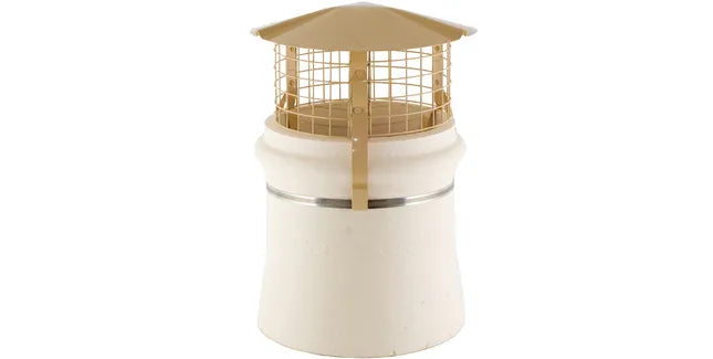 Brewer Round Strap Fix Solid Fuel Birdguard Chimney Cowl