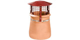 Brewer Round Strap Fix Solid Fuel Birdguard Chimney Cowl