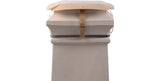 Brewer Square Aluminium Chimney Capper for Disused Chimneys
