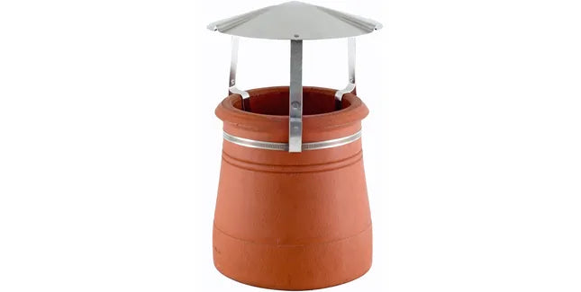 Brewer Traditional Aluminium Solid Fuel Chimney Rain Cap
