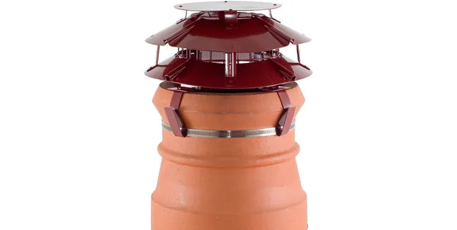 Brewer Ultimate Flue Outlet Round Solid Fuel Chimney Cowl