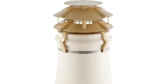 Brewer Ultimate Flue Outlet Round Solid Fuel Chimney Cowl
