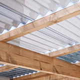Coroline Translucent Corrugated PVC Roofing Sheets - 2000mm x 950mm