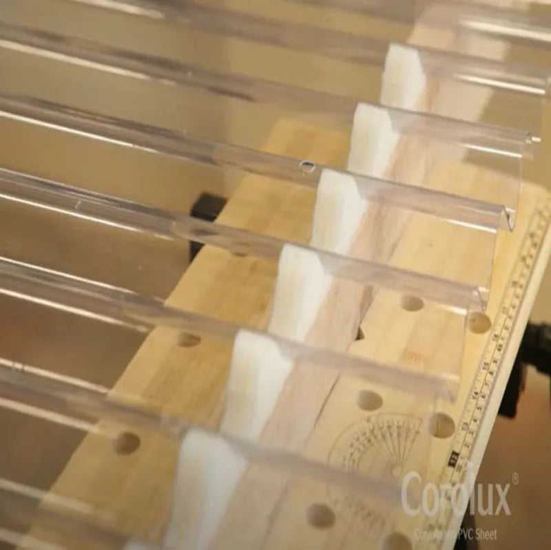 Corolux Mini Clear Corrugated PVC Roofing Sheets