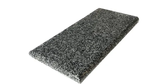 Castle Dolomite Grey Granite Coping Stone End Piece - 300mm x 600mm
