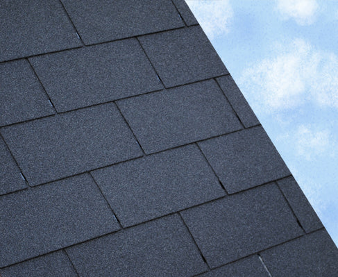 Trusted Super 3 Tab Square Bitumen Roof Shingles - Black (2.4m2 Pack)