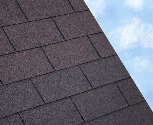 Trusted 3 Tab Square Bitumen Roof Shingles - Brown (2.4m2 Pack)